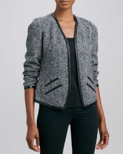 Cashmere tweed jacket - $227 - Neimanmarcus.com