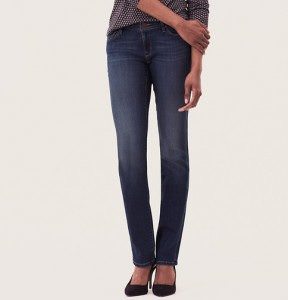 Curvy Straight Leg Jeans - $54.99 - loft.com