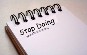 Stop Doing List - cindygrasso.com