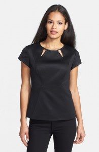 Cutout Neck Double Knit top - $188 - nordstrom.com