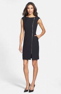 Zip Detail sheath dress - $91.90 - nordstrom.com