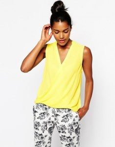 Sleeveless wrap blouse - $49.54 - asos.com