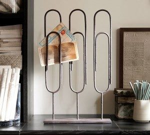 Standing Paper Clip - $49.50 - pottery barn.com