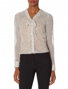 Bow Neck Layering blouse - $59.95 - thelimited.com