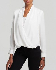 Vince Camuto Cross Front Blouse - $88 - Photo: bloomongdales.com