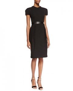 Leather-waist dress - $134 - bergdorfgoodman.com