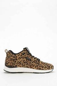 Gourmet Animal Print Suede running sneakers - $110 - Photo: urban outfitters.com