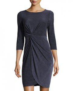 Jersey Ruched-side dress - $62.30 - Photo credit: www.lastcall.com
