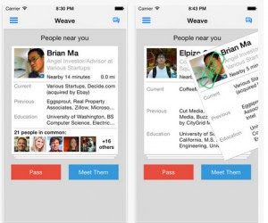 Weave app - Photo credi: geekwire.com
