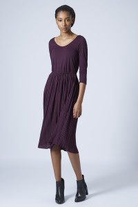 Midi pleated dress - $55 - Photo: topshop.com