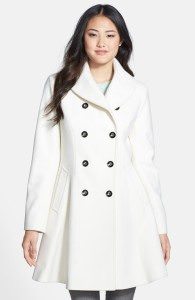 Skirted wool-blend coat - $132.66 - Photo: norsdstrom.com
