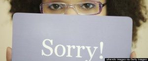 Sorry - Photo credit: huffingtonpost.com