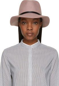 Rag&Bone Dusty Rose Fedora - $198 - Photo: polyvore.com