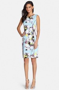 Tahari Floral Print Sheath Dress - $128 - Photo credit: nordstrom.com