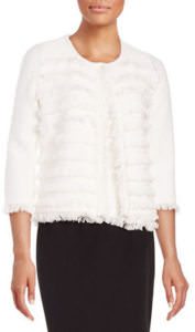 Corporate Catwalk: Fringe cardigan - Photo credit: shopstyle.com