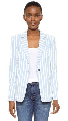 Corporate Catwalk: Le Stripe Blazer