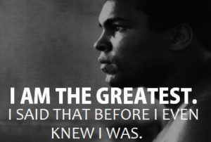 Muhammad Ali - Photo credit: quotes gram.com