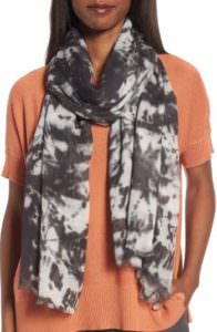 Eileen Fisher Print Silk and Wool Scarf - Photo credit: nordstrom.com