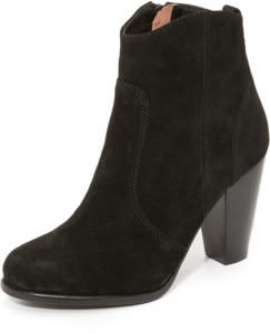 Joie Dalton suede booties - Photo credit: shopstyle.com