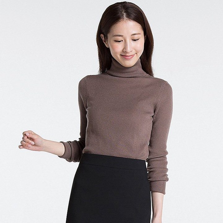 Wear to Work: Ribbed Turtleneck - Photo credit: Shopstyle.com