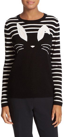 Weekend Wear: Bunny Wool Blend Sweater