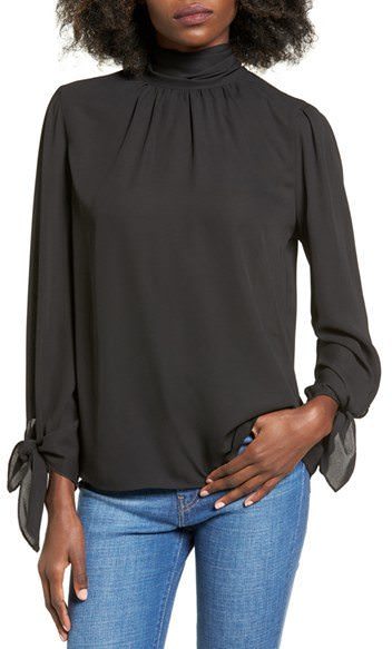 Wear to Work: Soprano Turtleneck Blouse