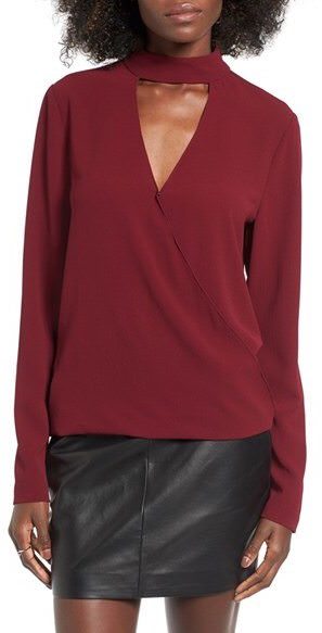 Wear to Work: Wrap Blouse