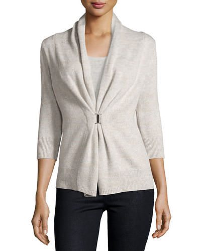 Wear to Work: Buckle Cardigan
