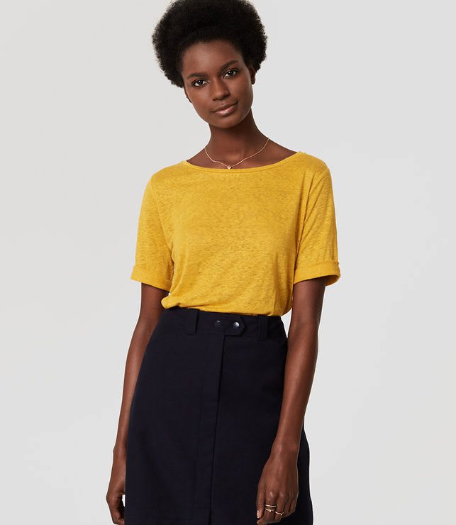 Wear to Work: Linen Tee