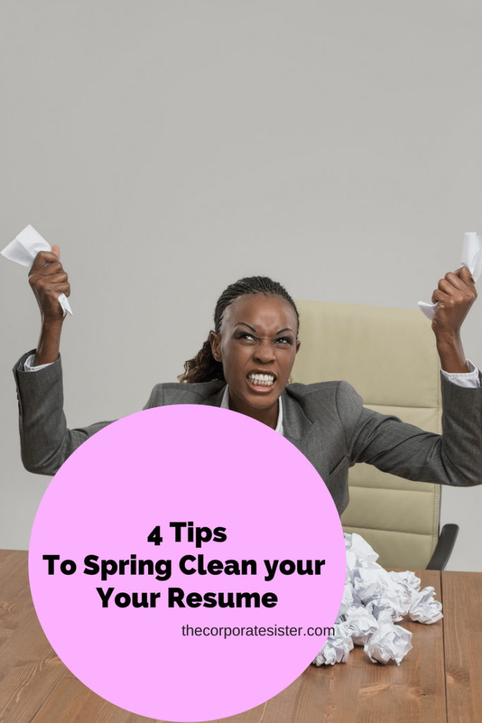 4 tips to spring clean your resume