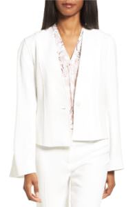 Wear to Work: Crop Suit Jacket - Photo credit: Shopstyle.com