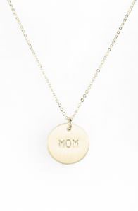 Sterling Silver Mom Charm Necklace - Photo credit: shopstyle.com