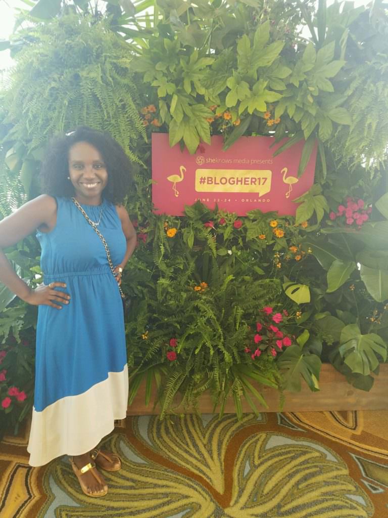 At the BlogHer17 conference