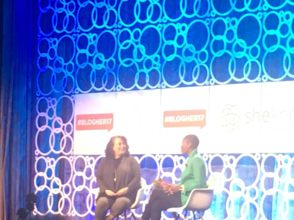Luvvie Ajayi at the BlogHer17 Conference
