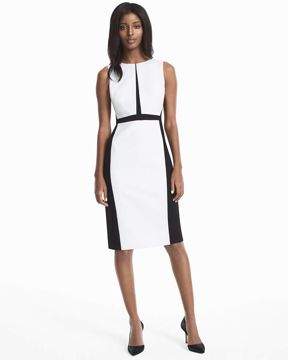 Wear to Work: Colorblock Sheath Dress - The Corporate Sister