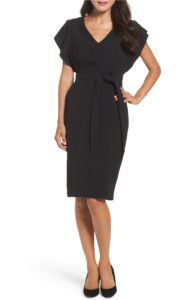 Wear to Work: Ruffle Sleeve Sheath Dress - Photo credit: nordstrom.com