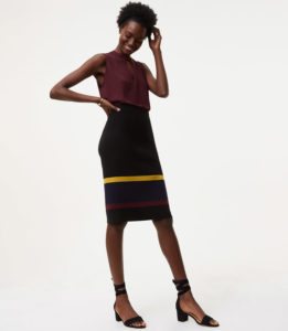 Workwear: Sweater Shirt- Photo credit: loft.com