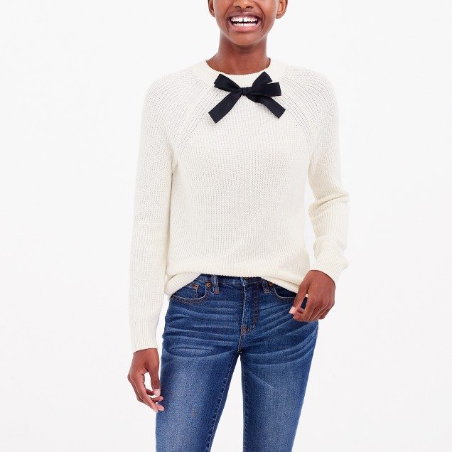 Workwear: Bow-Neck Sweater