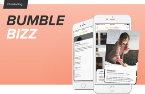 Bumble Bizz app - Photo credit: thebeehive.bumblebee.com