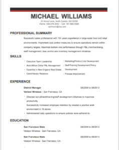 Resume Help Templates