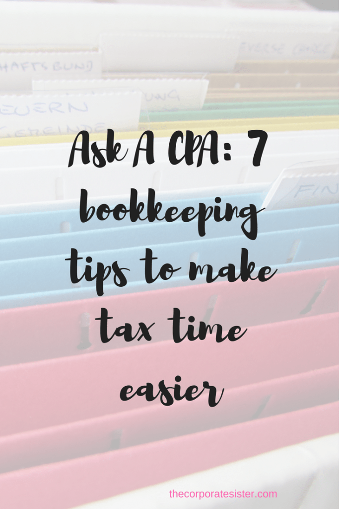 Ask A CPA: 7 bookkeeping tips to make tax time easier