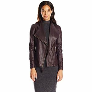 Real Lightweight Leather and Ponte Jacket - Photo credit: www.amazon.com