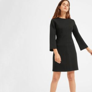 Wear to Work: Long-Sleeve Shift Dress - Photo credit: everlane.com